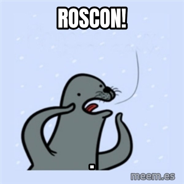 gay seal meme: ROSCON! / .
