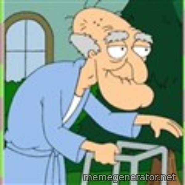 Herbert from family guy meme template
